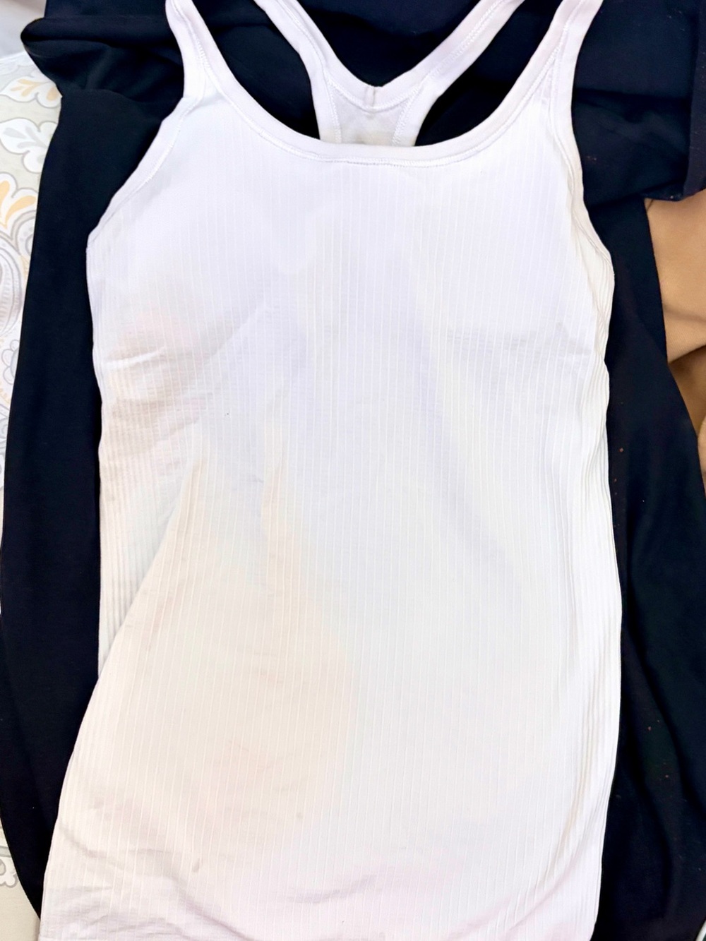 Lululemon Ebb to Street-style Racerback Ribbed tank- Size XS/S